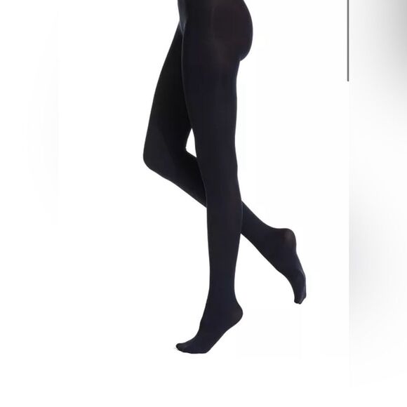 Hue - HUE Super Opaque Tights color: Navy size: 4 L - Picture 2 of 6